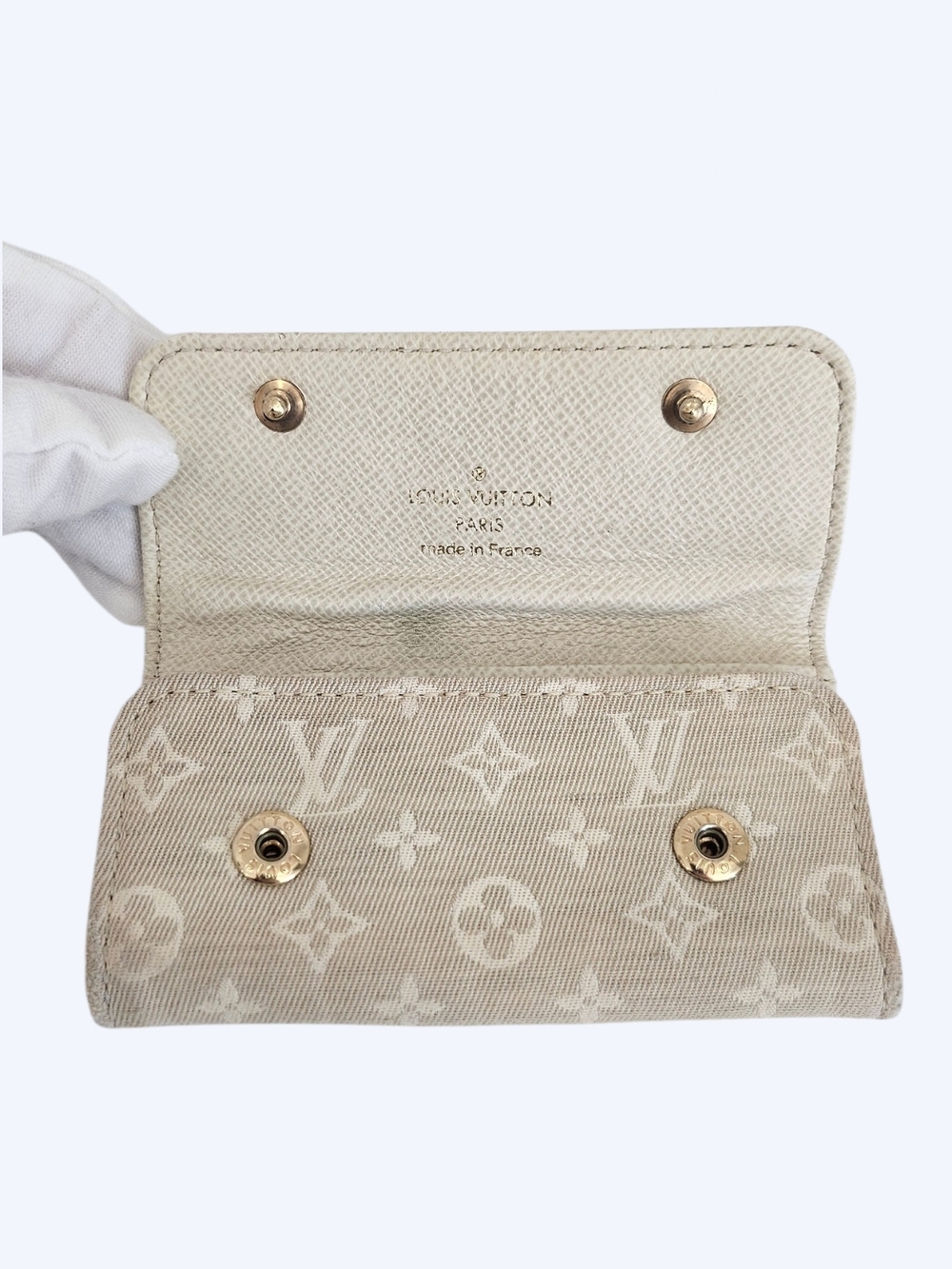 Louis Vuitton Mini Lin Key Holder - Picture 8 of 14